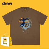 Drew T Shirts Cotton Short-Sleeved Printed T-shirt