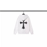 CHH Chrome Heart Hoodie Croix Cross Hooded Sweater Loose Zip Hoodie