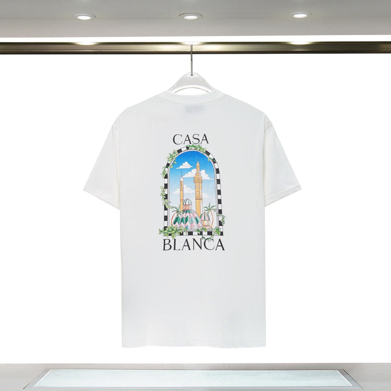 Casablanca T Shirts Fashion Casual Crew Neck Tee