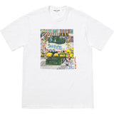 Men T-shirts 22SS Manhattan Tee Manhattan Cartoon Street View Short Sleeve T-Shirt Crew Neck