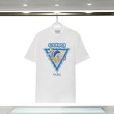 Casablanca T Shirts Fashion Casual Crew Neck Tee