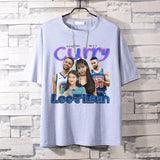 Basketball Sports T Shirt Curry Trendy Printed Basketball Sport Short Sleeve T-Shirt Boys Loose
