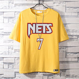 Basketball Sports T Shirt Summer Loose Short Sleeves T-Shirt Men'S Basketball Nets Owen Durant