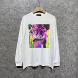 Purple Brand Long Sleeve T-Shirt Fashion Loose Long Sleeve Top