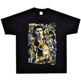 Film Star T Shirt Klaythompson Washed Distressed Printed American T-Shirt Retro Loose Short Sleeve