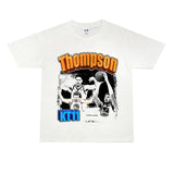 Film Star T Shirt Klaythompson Washed Distressed Printed American T-Shirt Retro Loose Short Sleeve