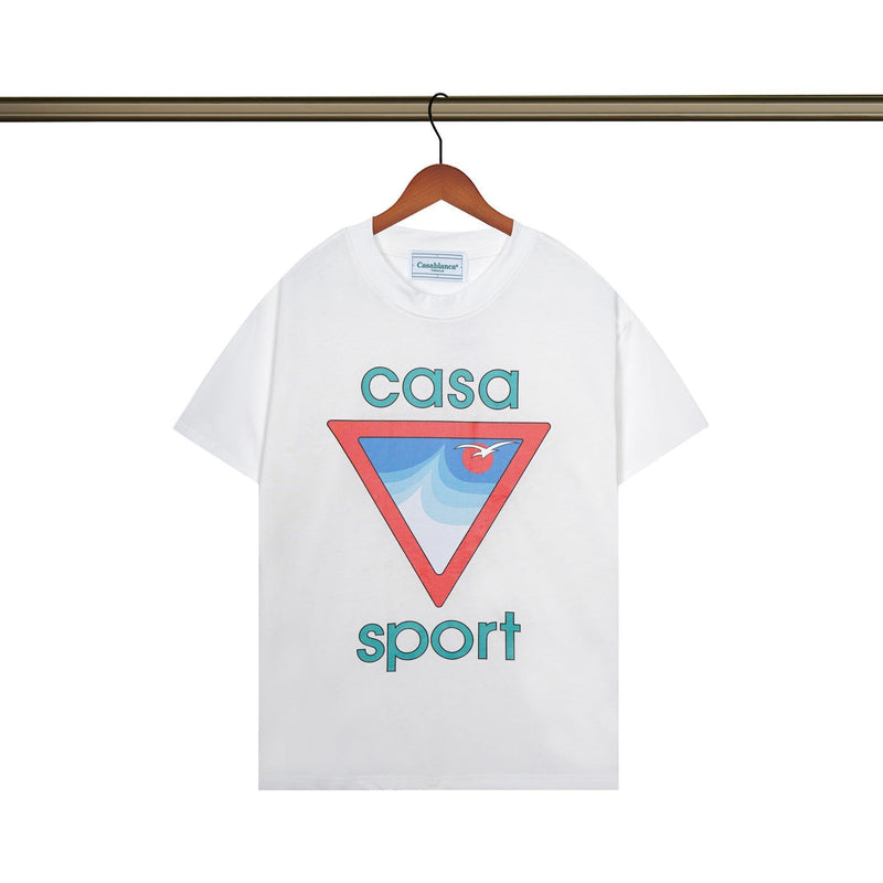Casablanca T Shirts Fashion Casual Crew Neck Tee