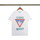 Casablanca T Shirts Fashion Casual Crew Neck Tee