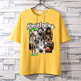 Basketball Sports T Shirt Loose Student Basketball Sport Short Sleeve T-Shirt Men'S Cotton Casual Top