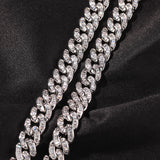 Chains Hip Hop Full Diamond Gold Plated Cuban Necklace Necklace Spectrum