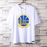 Basketball Sports T Shirt Summer Warriors Curry 30 Student Basketball Sports Breathable Short Sleeve T-Shirt Men