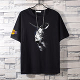 Basketball Sports T Shirt Commemorative Kobe No. 24 Ball Clothes Short Sleeve T-Shirt Boys Loose Student Casual