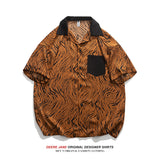 Men's Shirts Fashion Brand Short Sleeve Shirt Men's Summer Loose Leisure All-Matching
