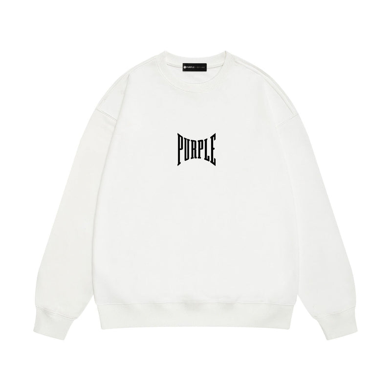Purple Brand Sweatshirt Loose Crew Neck Sweater