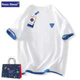 Nasa T Shirt Short Sleeve T-Shirt Summer American Couple Wear Half Sleeve