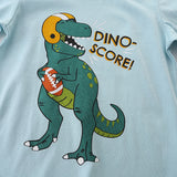 Boy T Shirt Short Sleeve T-shirt Summer Children's round Neck Cartoon Print