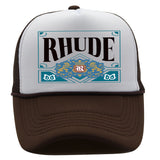 Rhude Hat Shade Mesh Cap Casual Baseball Cap Couple