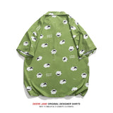 Men's Shirt Short-Sleeved Shirt Men's and Women's T-shirt Summer Couple