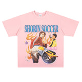 Film Star T Shirt Stephen Chow Short Sleeve American Retro T-shirt Men and Women