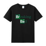 Heisenberg T Shirt Summer round Neck Short Sleeve T-shirt Men's Deadly Poison Master Gusi Heisenberg