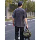 Basket Ball Star T Shirt Basketball Clarkson Washed Distressed Printed American T-shirt Retro Short Sleeve