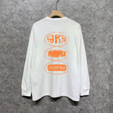 Purple Brand Long Sleeve T-Shirt Fashion Loose Long Sleeve Top