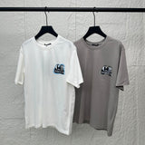 Cp Company T Shirts Casual Cotton Printing Loose