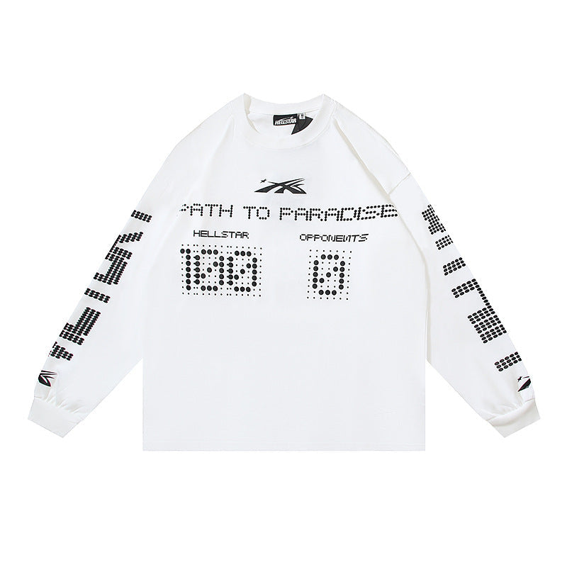 HS long-sleeve T-shirt autumn, loose long-sleeve T-shirt