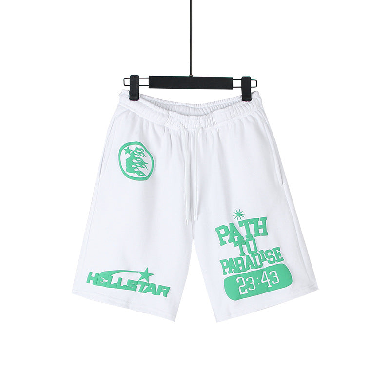 Men Shorts2024 Summer Loose Sports Beach Pants Vintage Shorts