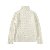Ralph Lauren Knitted sweaters embroidered turtleneck full zipper