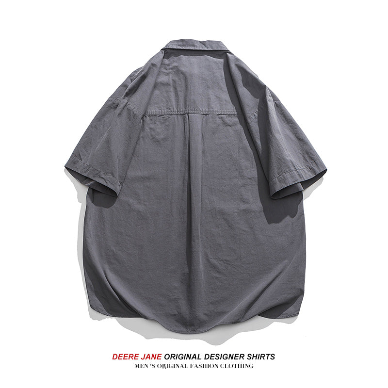 Men's Shirts Men's Loose Summer T-shirt Versatile Casual