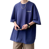 Nasa T Shirt Summer Short-Sleeved Men'S T-Shirt Trendy Casual Half-Sleeved Round Neck Loose