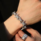 Chains Hip Hop Personality Necklaces Punk Style Jesus Pieces