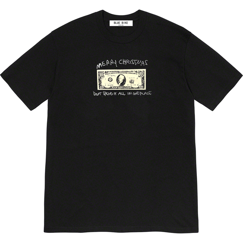 Mens T-shirts 22FW Spend It Tee Crew Neck Men's Short Sleeves