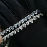 Chains Diamond Necklace Love Full Diamond Necklace ins St. Valentine's Spectrum