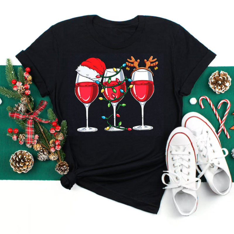 JOOM Short Sleeve Christmas
