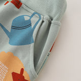 Boy Pants Children's Pants European and American Style Children Cartoon Printed Trousers Sports