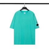 Cp Company T Shirts Summer Casual Loose Crew Neck Pullover