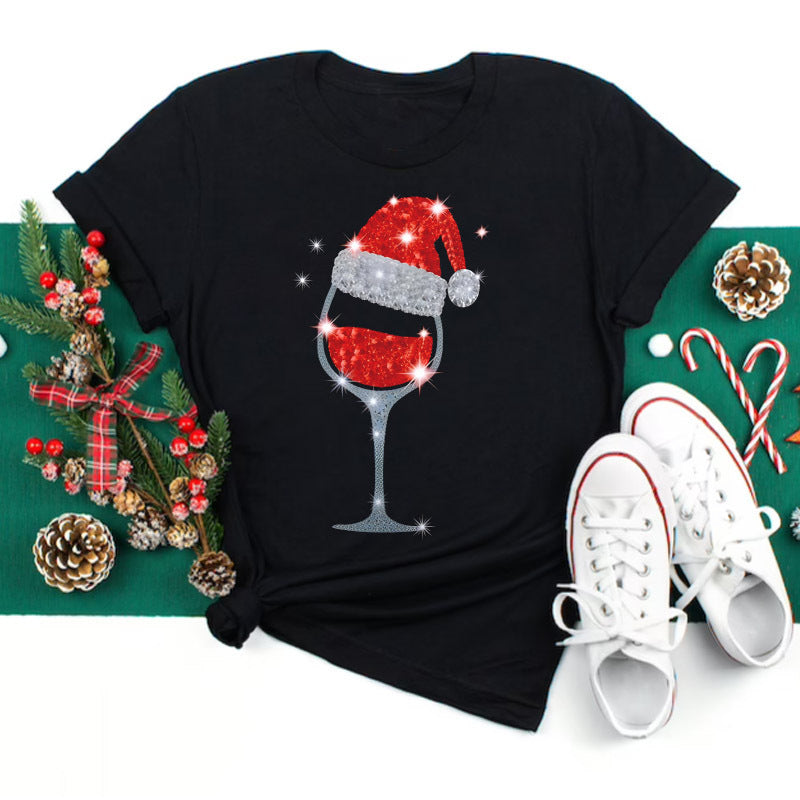 JOOM Short Sleeve Christmas