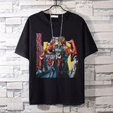 Basketball Sports T Shirt Loose Basketable Nets Durant Korean Style Trendy Printing Basketball Sport Short Sleeve T-Shirt Men