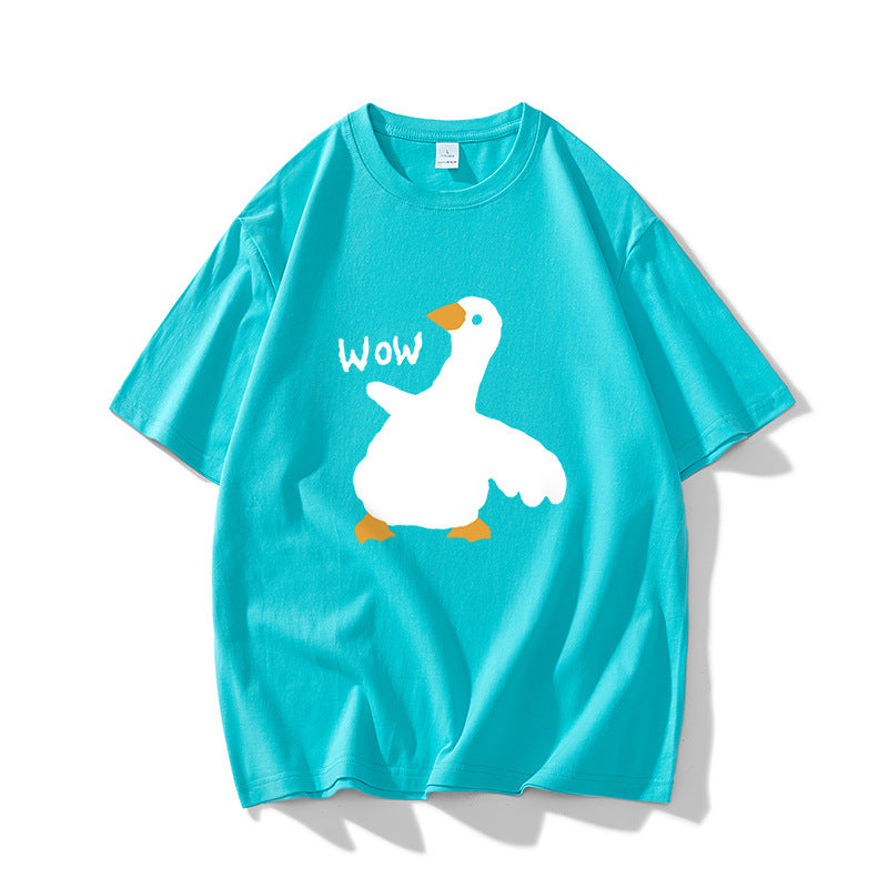 Nasa T Shirt Short Sleeve Summer T-Shirt Loose All-Matching T-Shirt