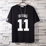 Basketball Sports T Shirt Nba Basketball Cotton Short-Sleeved T-Shirt Male Student Loose Sweatshirt Kobe James Owen Curry