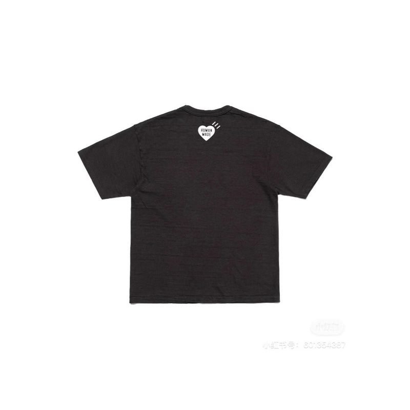 Men T-shirts human made love pattern loose short sleeve T-shirt