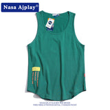Nasa T Shirt Vest Men'S Loose Sports Summer