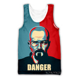 Heisenberg T Shirt Summer Thin Men'S Vest Deadly Poison Master Printing Stylish T-Shirt