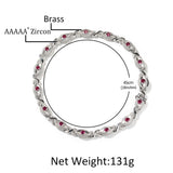 Chains hiphop hip hop rap 13mm red eyes 8-figure chain Royalty St. Valentine's