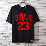 Basketball Sports T Shirt Nba23 Basketball Clothes Short Sleeve T-Shirt Men'S Loose Student Casual