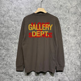 Gallery Dept Long Sleeved Shirt Fashion Brand Long Sleeve Long-Sleeved T-shirt Blouse