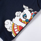 Boy Shorts Shorts Boys' Cropped Pants National Fashion Baby Summer Clothing Pure Cotton
