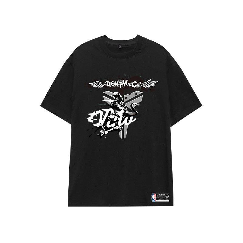 Basketball Sports T Shirt Kobe Manba No. 24 Short Sleeve T-Shirt Male Student Loose